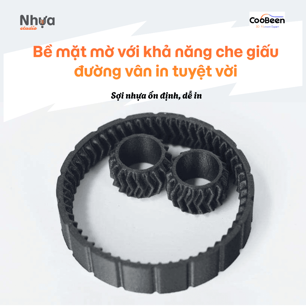 PETG - Coobeen màu Đen – cuộn 1kg – ảnh 2