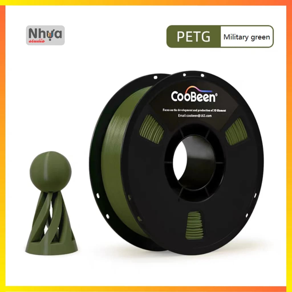 PETG - Coobeen màu Đen – cuộn 1kg – ảnh 36