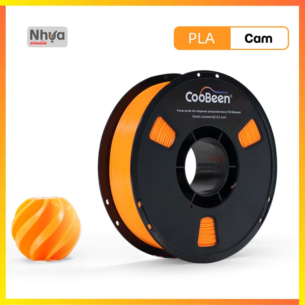 Filament PLA - Coobeen màu Cam