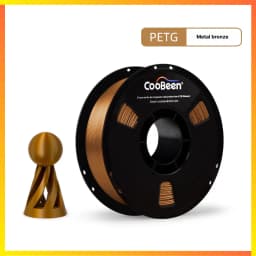Filament PETG Metal - Coobeen màu Đồng điếu