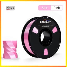 Filament PLA Silk - Coobeen màu Hồng