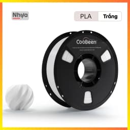 Filament PLA - Coobeen màu Trắng